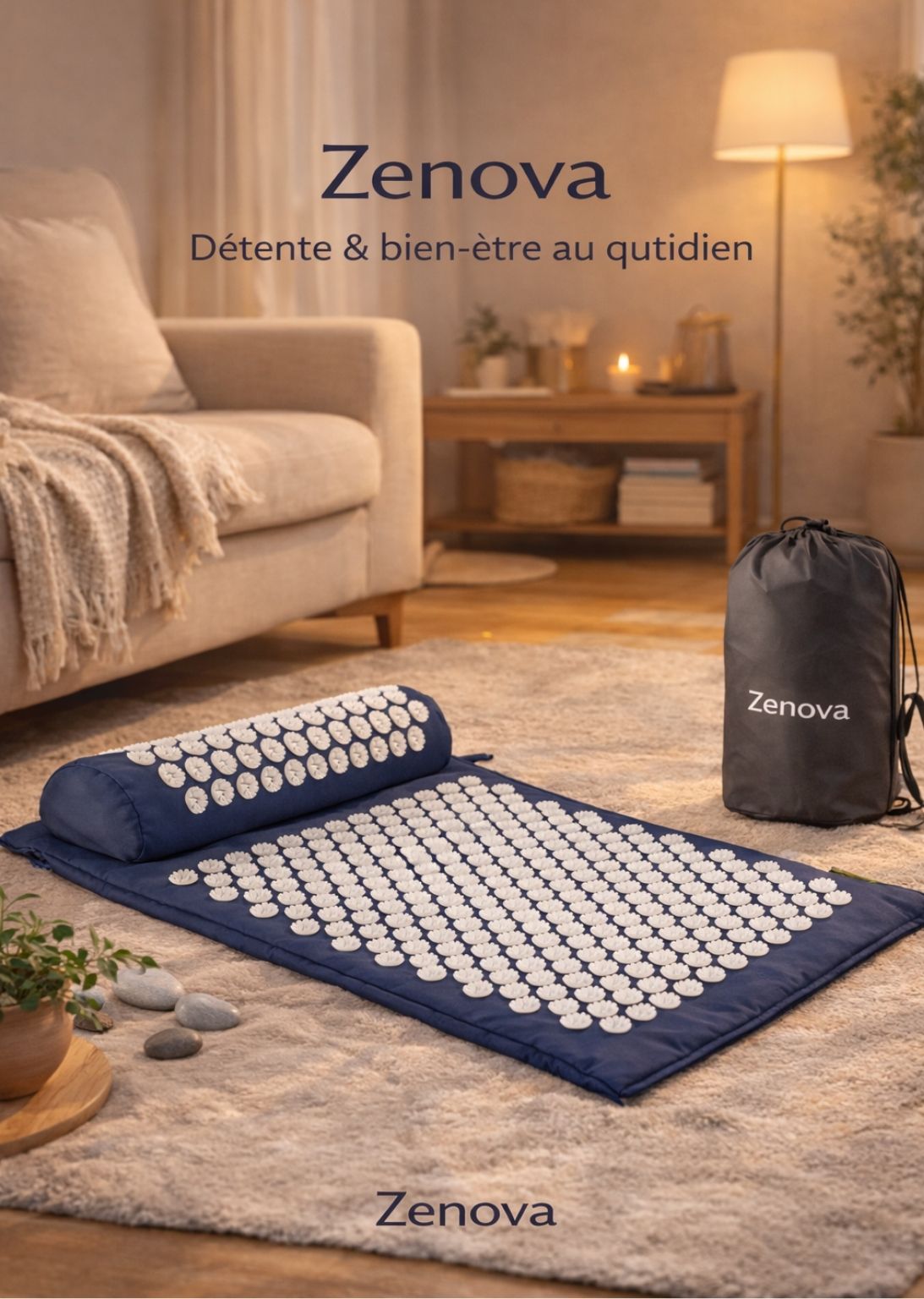 Tapis d’acupression Zenova