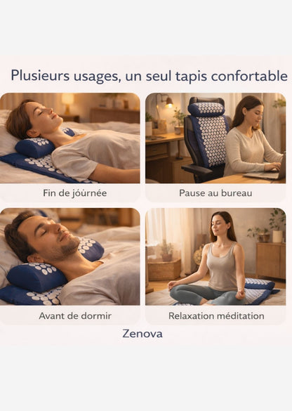 Tapis d’acupression Zenova