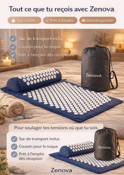 Tapis d’acupression Zenova